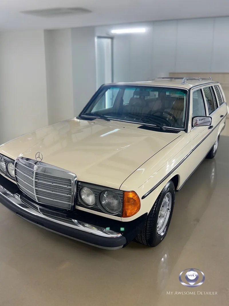 Ceramic coated Mercedes W123 wagon