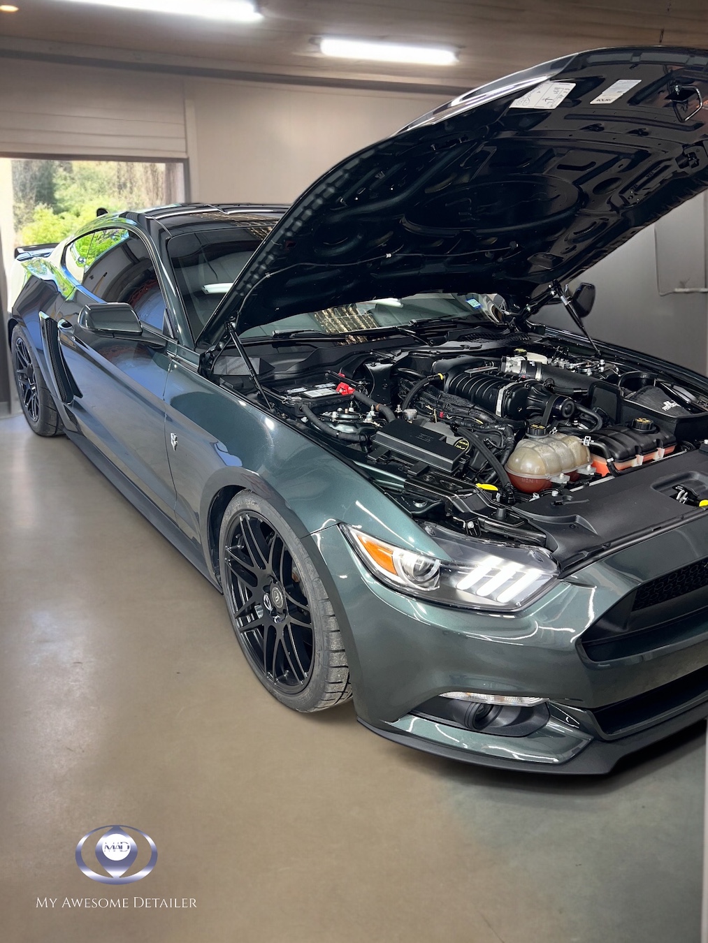 Vehicle before professional detailing service at My Awesome Detailer LLC in Opelika, Alabama